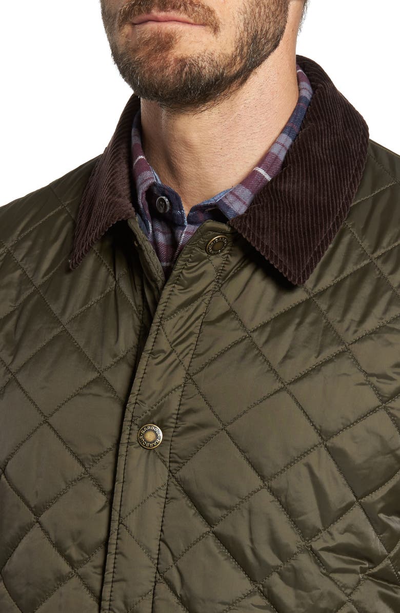 Barbour Holme Quilted Water-Resistant Jacket, Alternate, color, 