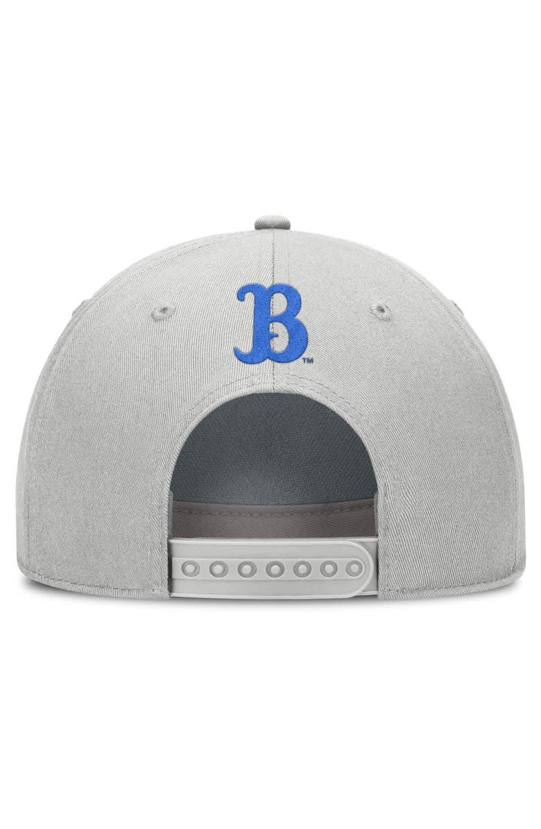 Jordan Brand Men's Jordan Brand Gray UCLA Bruins 2025 Sideline Dust Pinched Rise Adjustable Hat, Alternate, color, Gray
