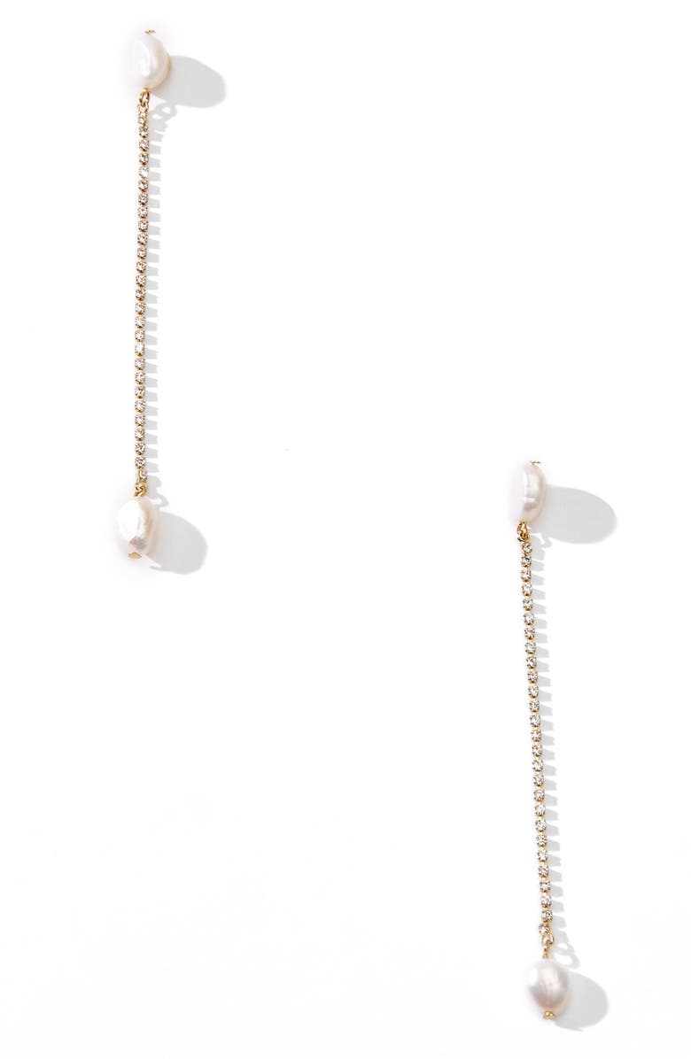 8 Other Reasons x Jenn Im Perla Imitation Pearl Drop Earrings, Main, color,