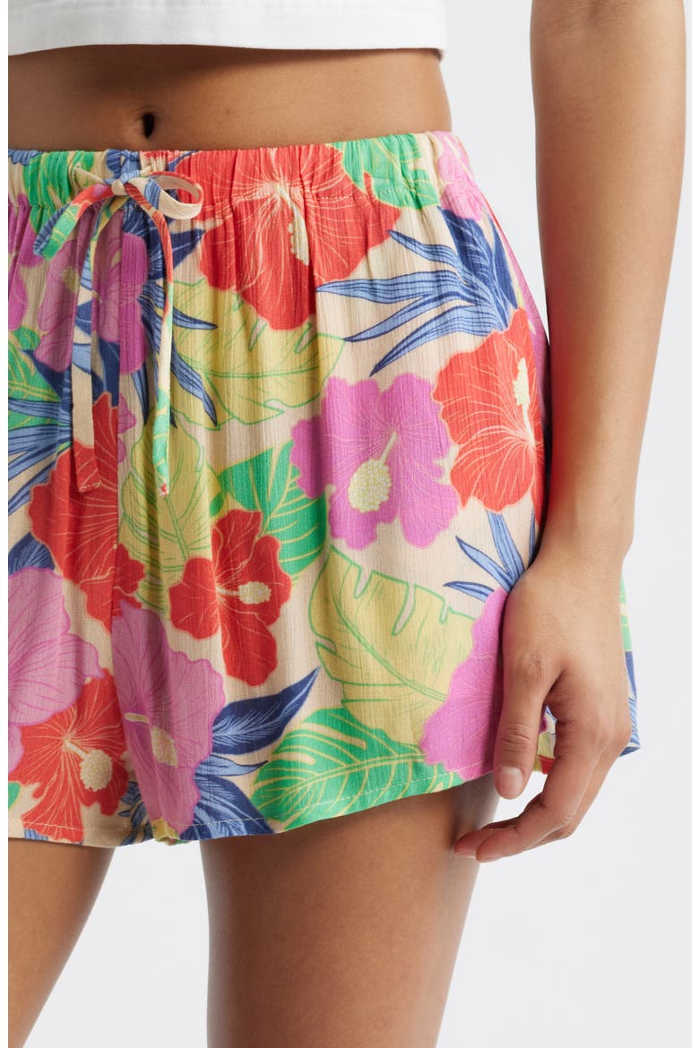 Tropical Party Pack Beach Shorts, Alternate, color, YELLOW MULTI