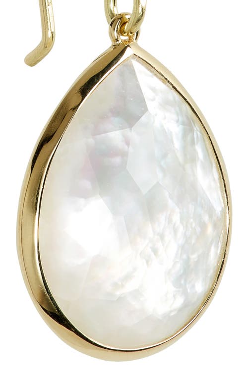 Ippolita Rock Candy Teardrop Earrings In White