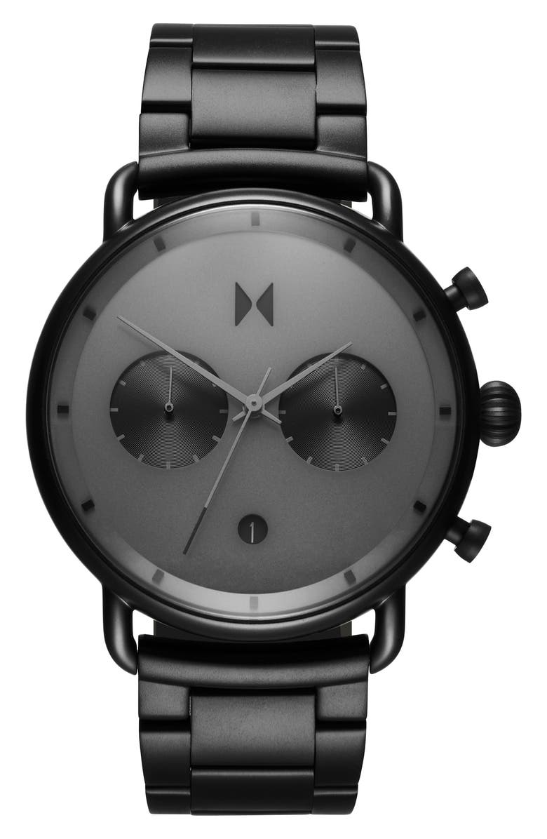 MVMT WATCHES MVMT Blacktop Bracelet Watch, 47mm, Main, color,