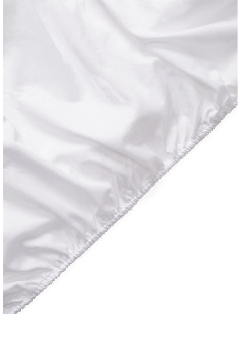 Hemstitch 600 Thread Count Duvet Set, Alternate, color, WHITE