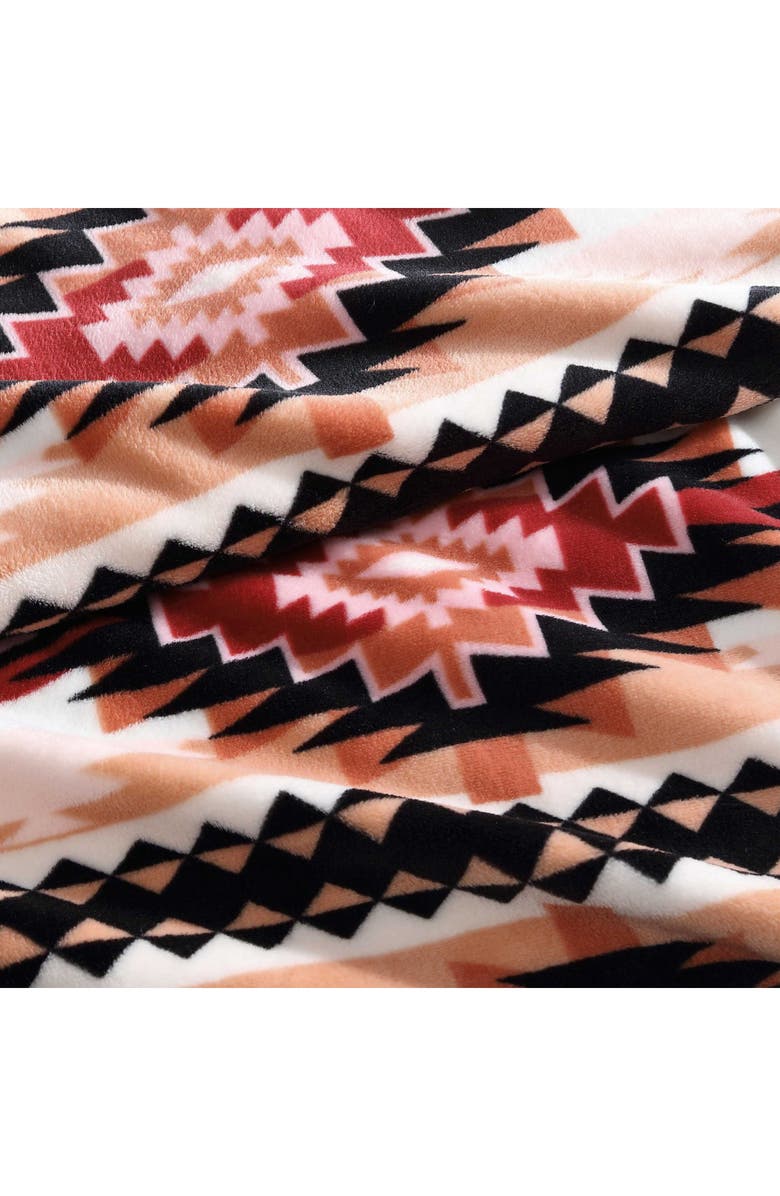 Wrangler Plains Creek Soft Plush Throw, Alternate, color, Orange