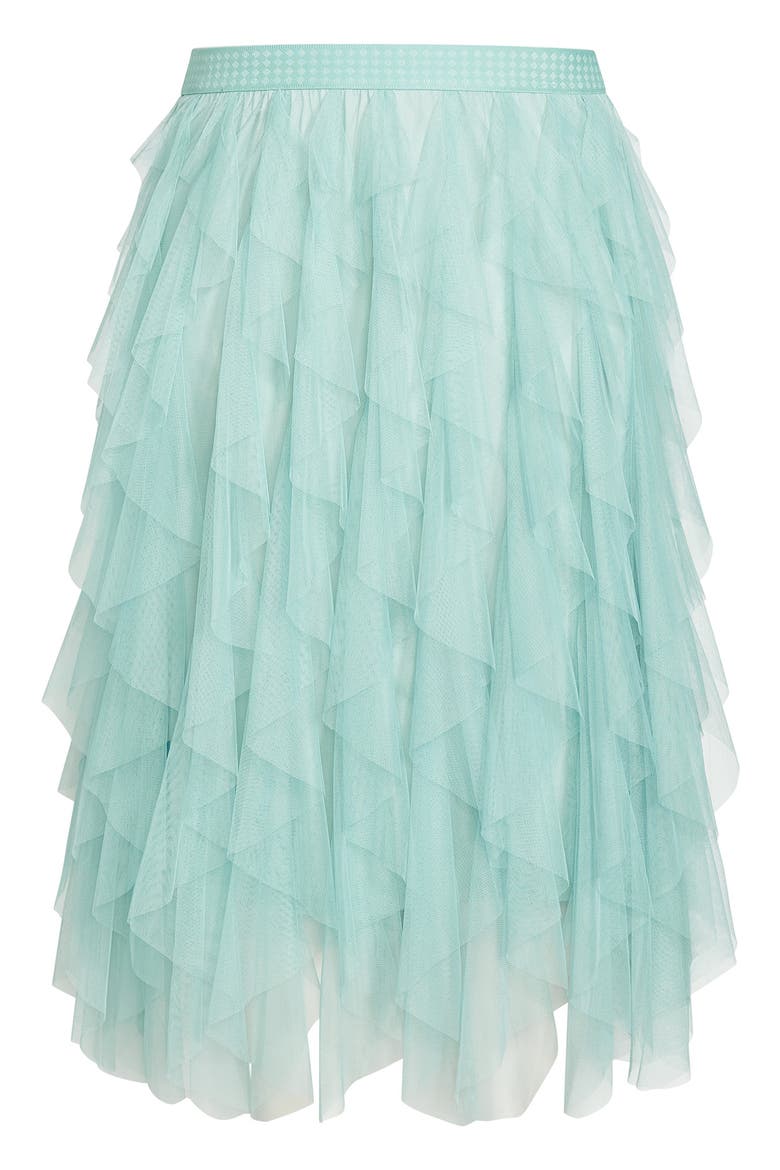 Wild Pixy Layered Tulle Skirt, Alternate, color, SEAFOAM