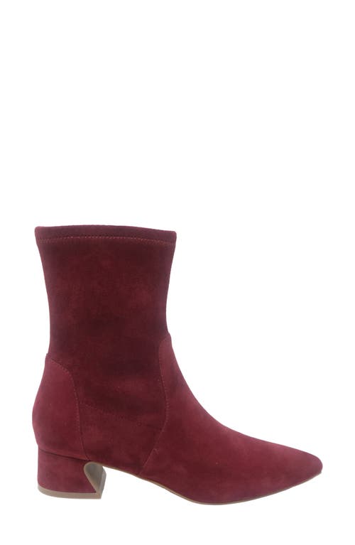Gentle Souls Gallway Short Boot In Burgundy