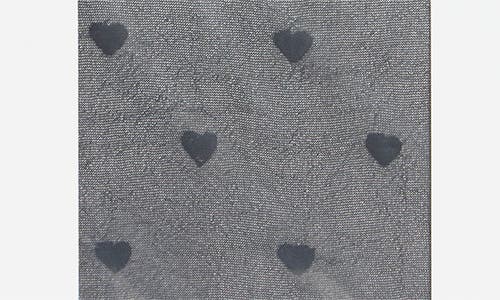 Nordstrom Heart Jacquard Tights In Black