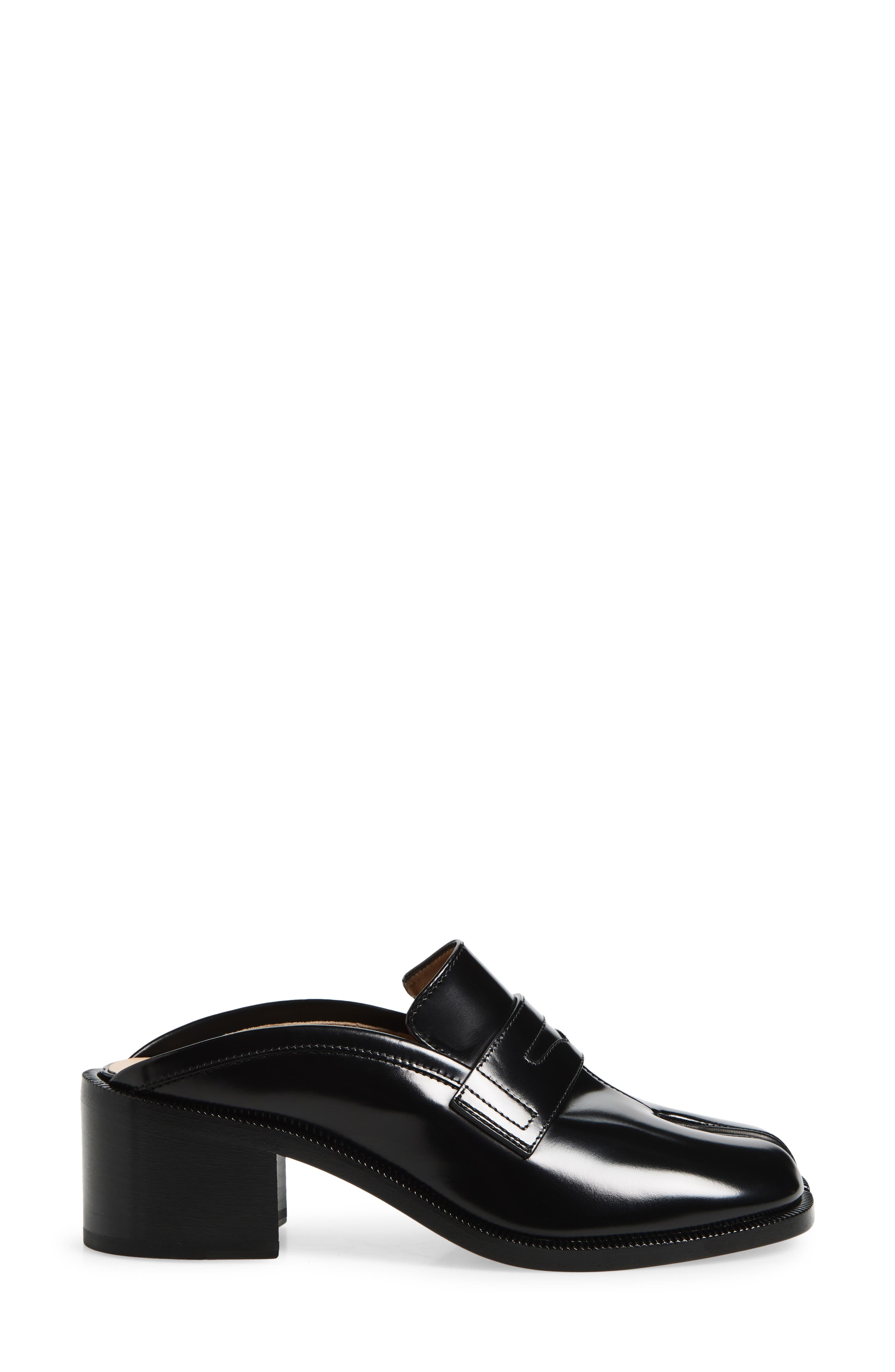 Maison Margiela Tabi City Loafer Mule, Alternate, color, Black