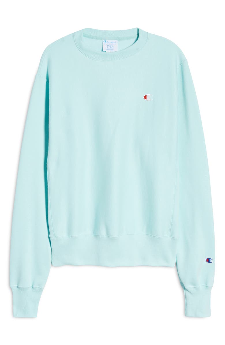 Champion Reverse Weave<sup>®</sup> Boyfriend Sweatshirt, Alternate, color, 