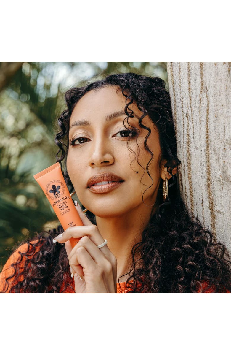 Nopalera Cactus Hand Cream, Flor de Madera, Alternate, color, Orange
