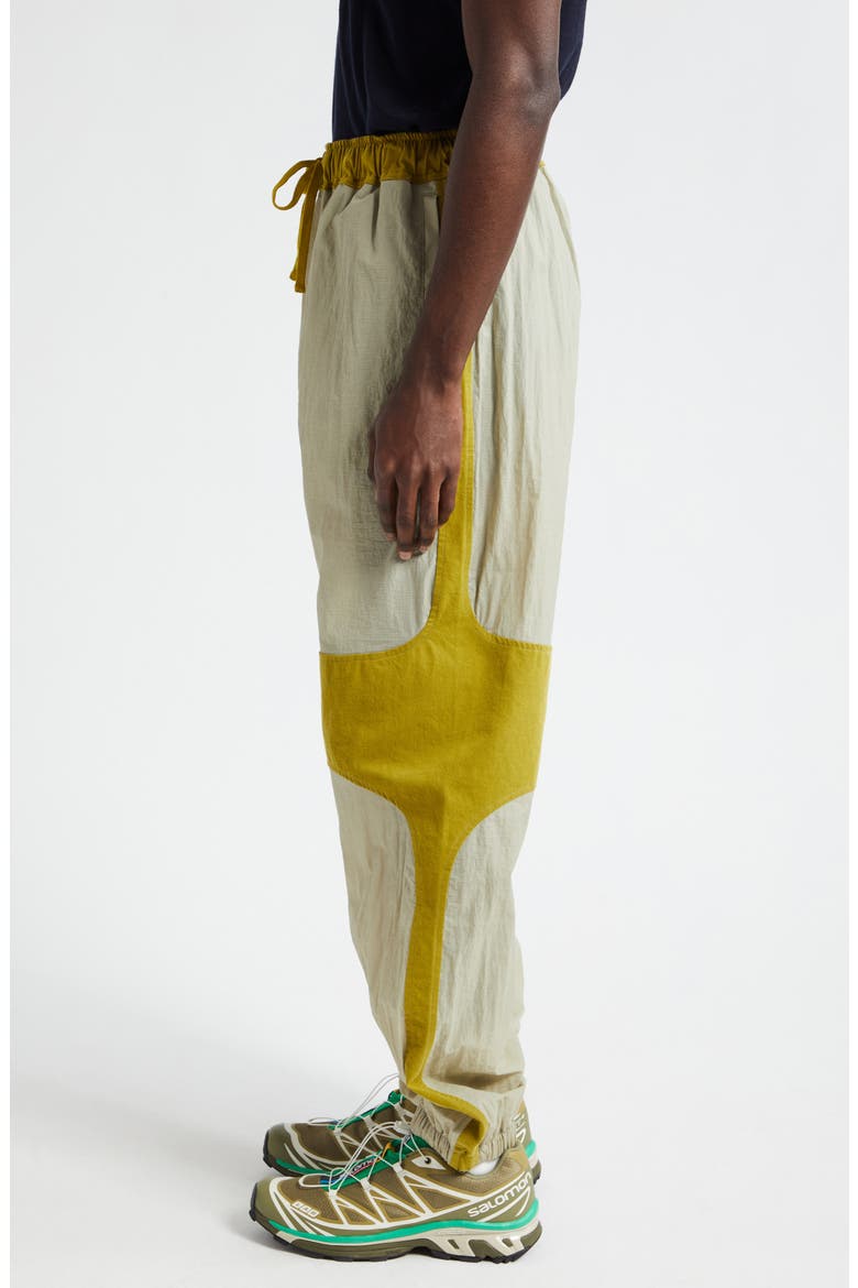 Is Colorblock Track Pants, Alternate, color, KHAKI GREY
