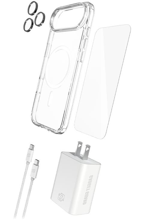 5-in-1 Bundle (Case, Screen Protector, Lens Protector, Charger, Cable) for Apple iPhone Air