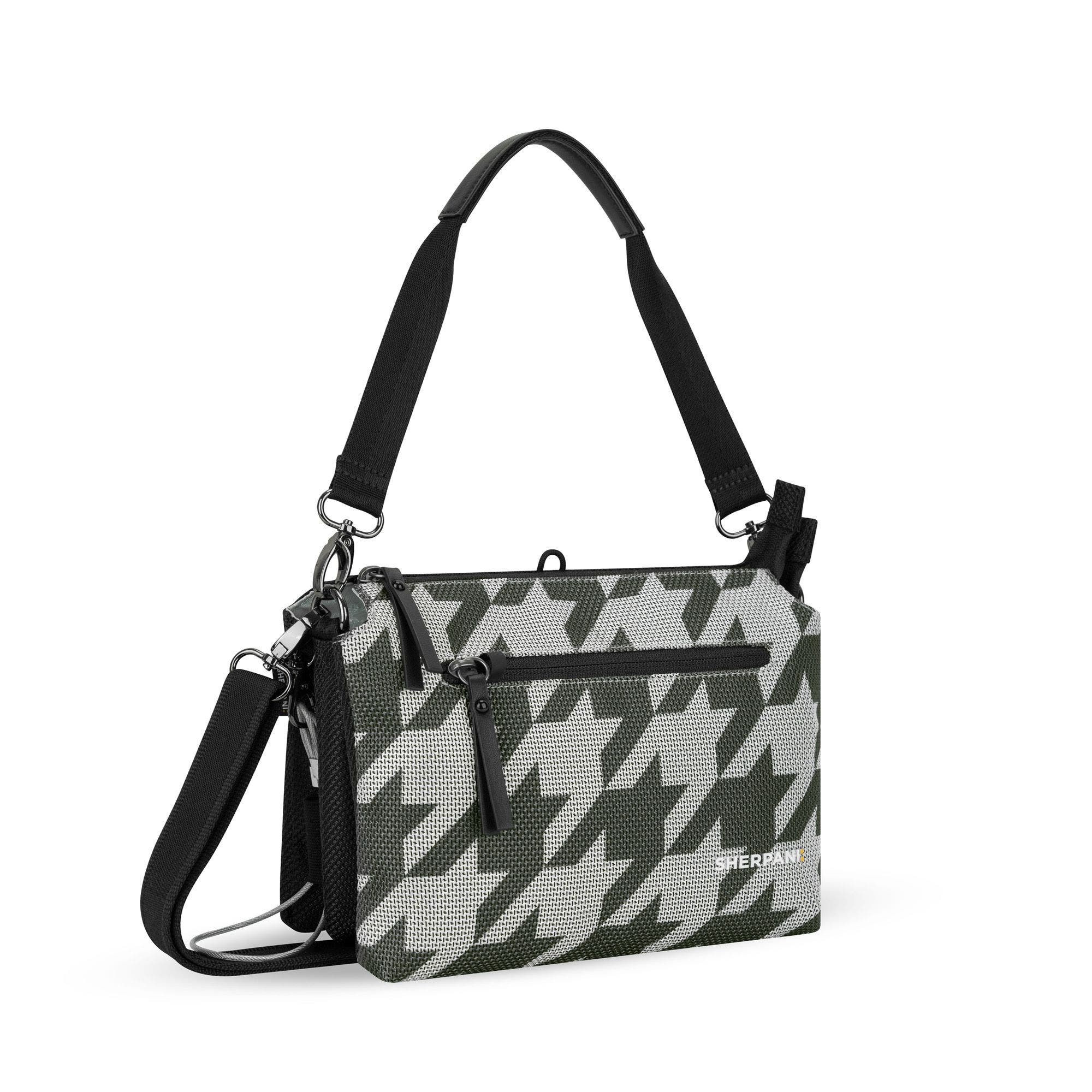 Sherpani Mei Anti Theft Crossbody Purse, Alternate, color, Houndstooth