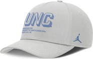 Jordan Brand Men's Jordan Brand Gray North Carolina Tar Heels 2025 Sideline Dust Pinched Rise Adjustable Hat