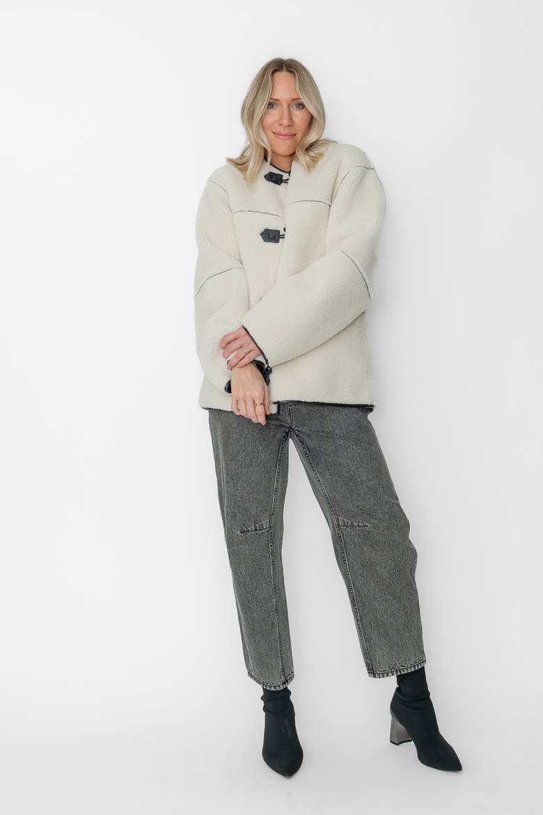 Hazel Reversible Jacket, Alternate, color, Cream