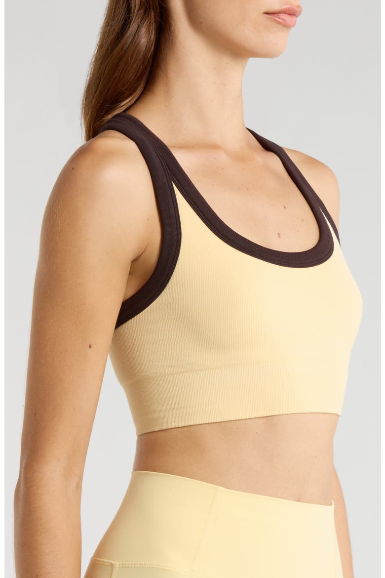 FP Movement Go To Colorblock Sports Bra, Alternate, color, SUNLIT YELLOW COMBO