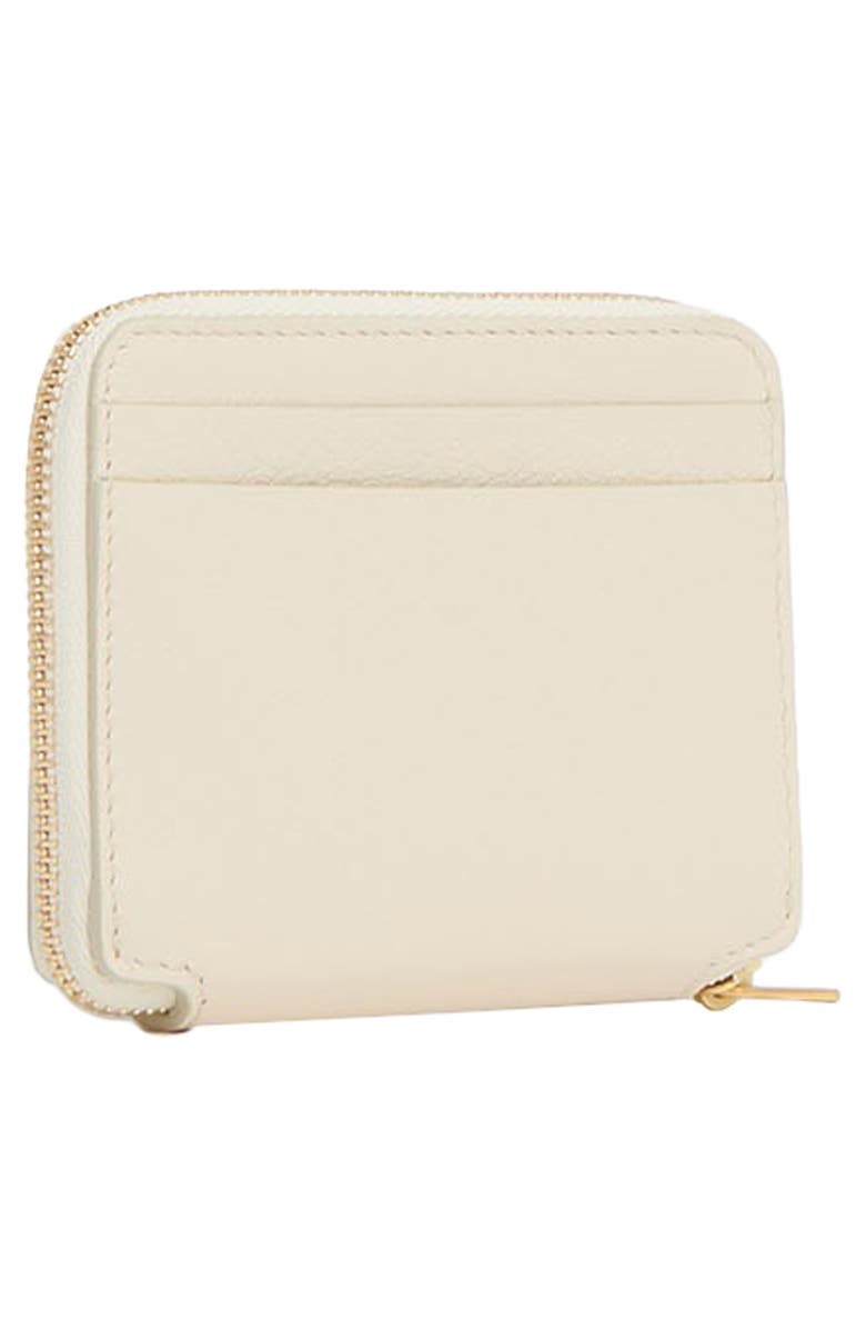 Mansur Gavriel Leather Zip-Around Wallet, Alternate, color, 