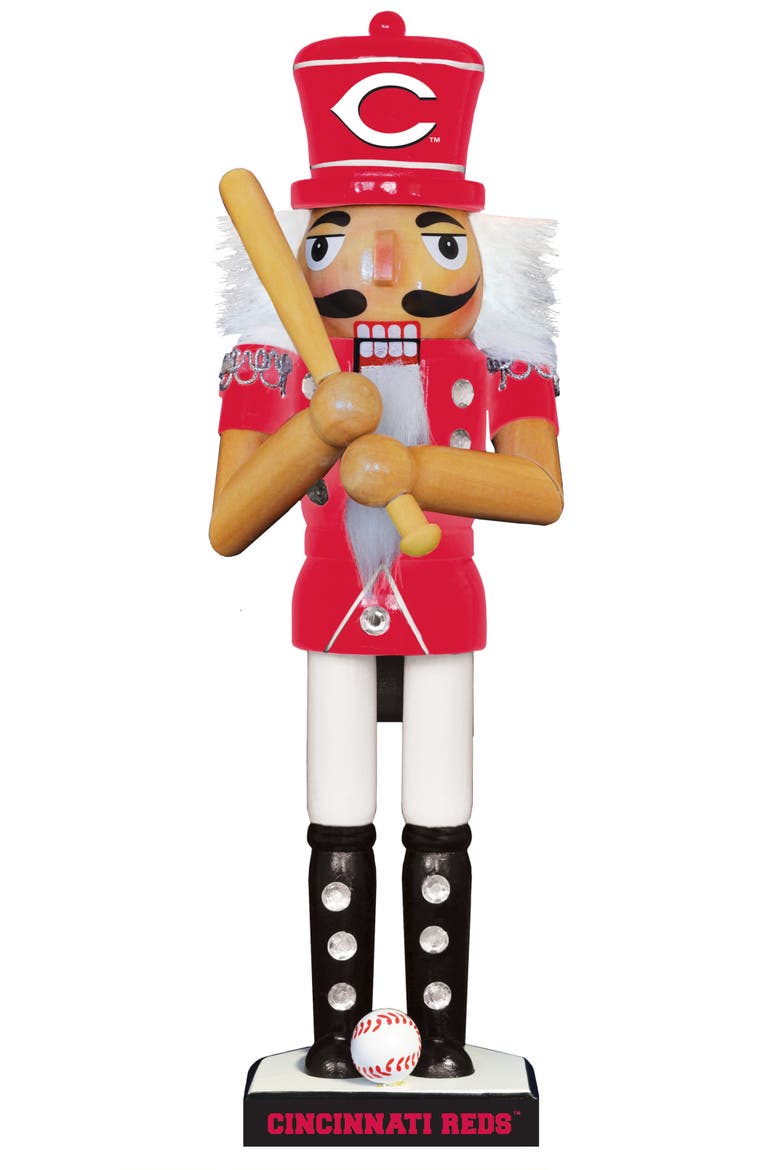 Cincinnati Reds Collectible Nutcracker, Main, color, Multicolor