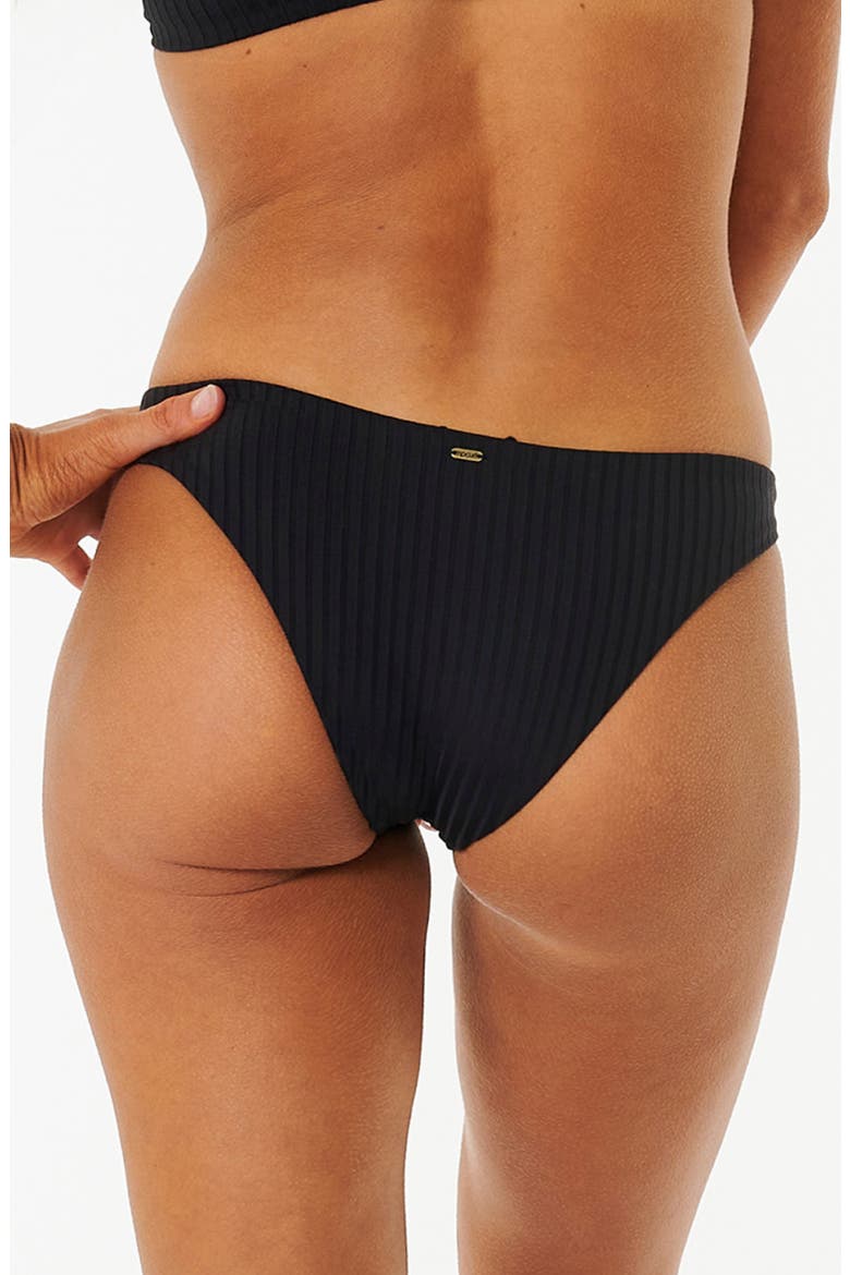 Premium Surf Hipster Bikini Bottoms, Alternate, color, BLACK