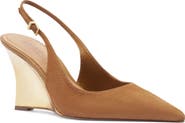 Arezzo Rowen Slingback Wedge Pump