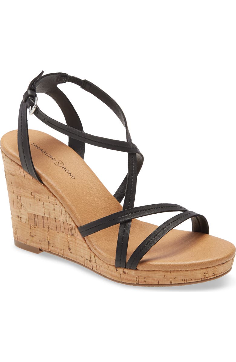 Treasure & Bond Penni Wedge Sandal, Main, color,