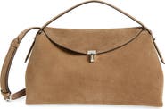 TOTEME T-Lock Top Handle Leather Shoulder Bag