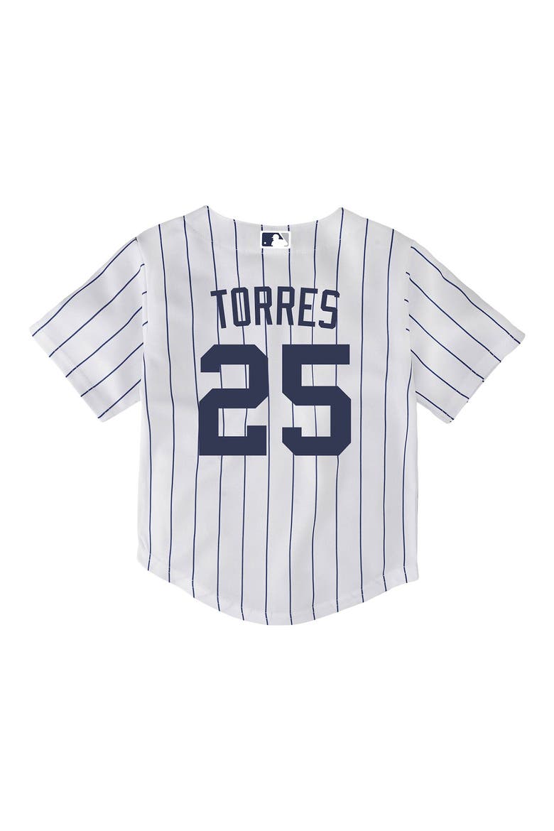 Toddler Nike Gleyber Torres White New York Yankees Home Replica Player Jersey, Alternate, color, WHITE