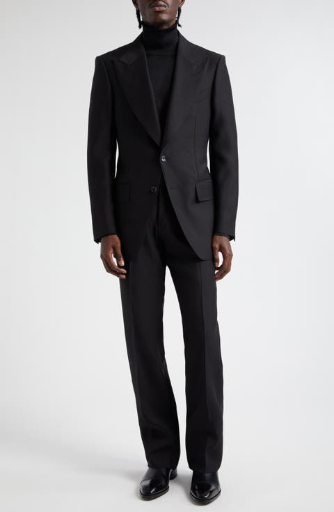 【関税＆送料込み】Tom Ford Blazer Walls In Croco Jacquard TOM FORD Wallis croc-jacquard Blazer | Gold | FARFETCH