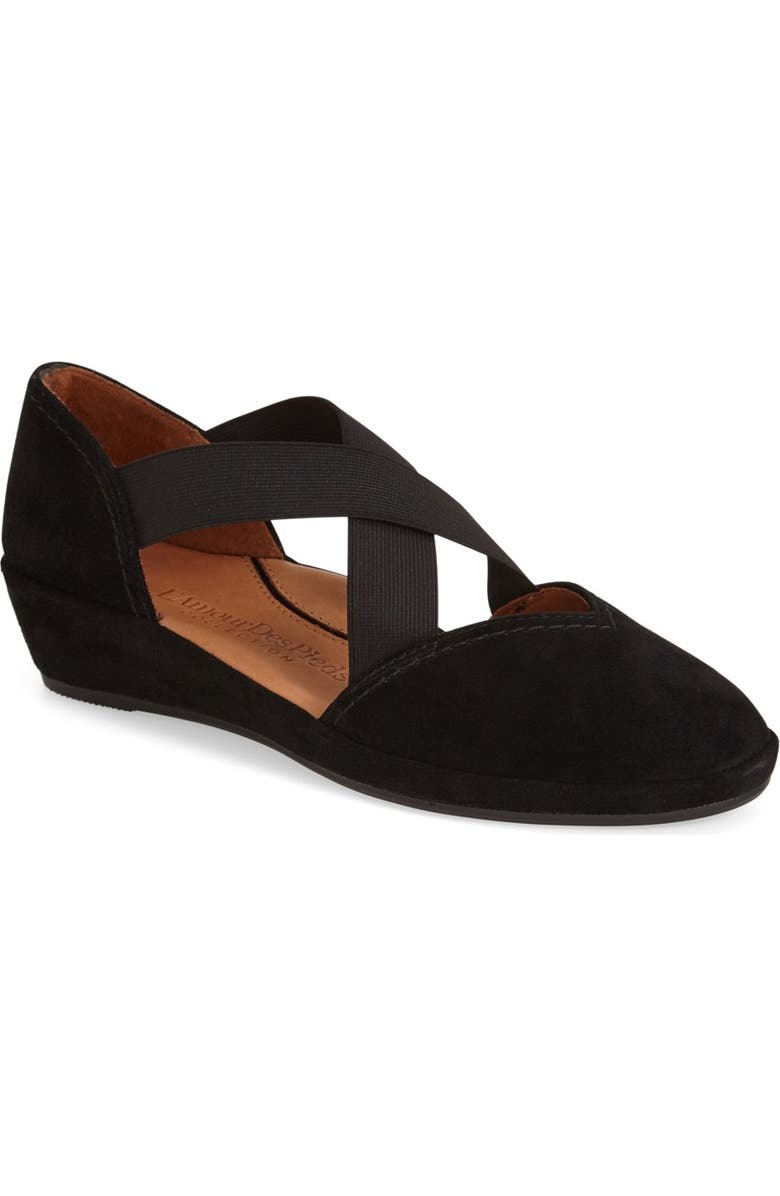 L'Amour des Pieds 'Bane' Wedge, Main, color,