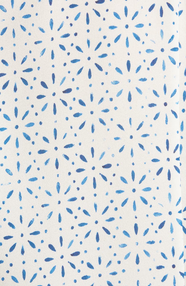 BOSS Banora Print Silk Blouse, Alternate, color, 