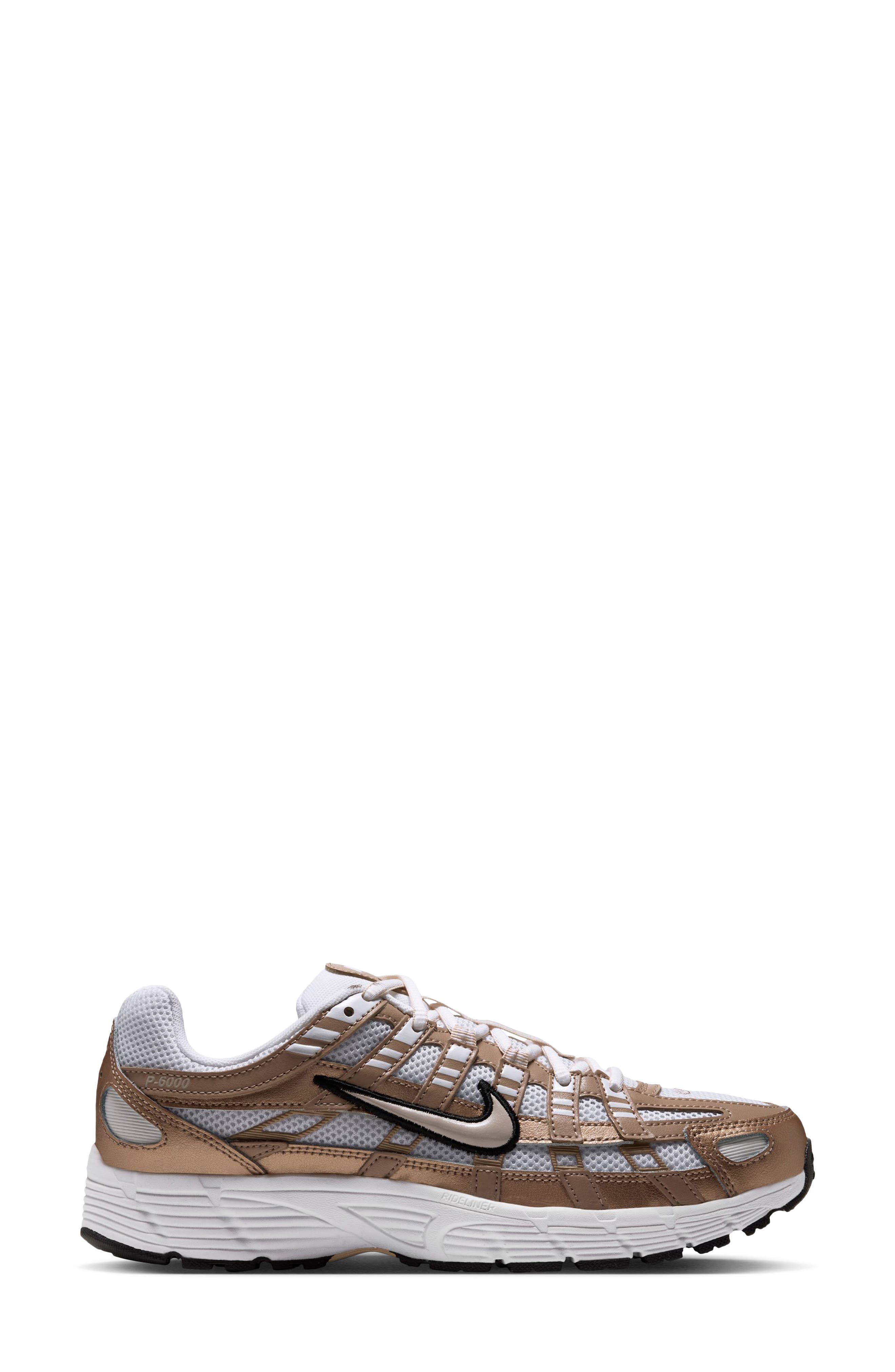 P-6000 Sneaker, Alternate, color, WHITE/ BLUR/ BLACK/ SANDDRIFT
