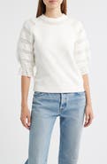 Rails Aggy Lace Sweater