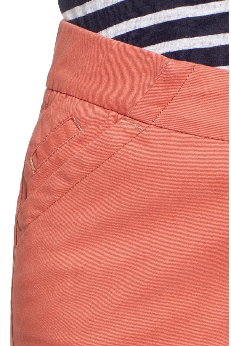 Jeans Gracie Bermuda Shorts, Alternate, color, CORAL DUST