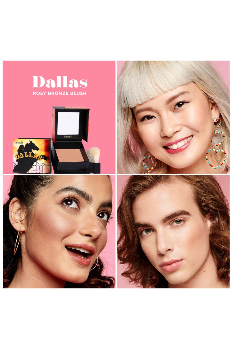 Benefit Dallas Mini Powder Blush, Alternate, color, ROSY BRONZE