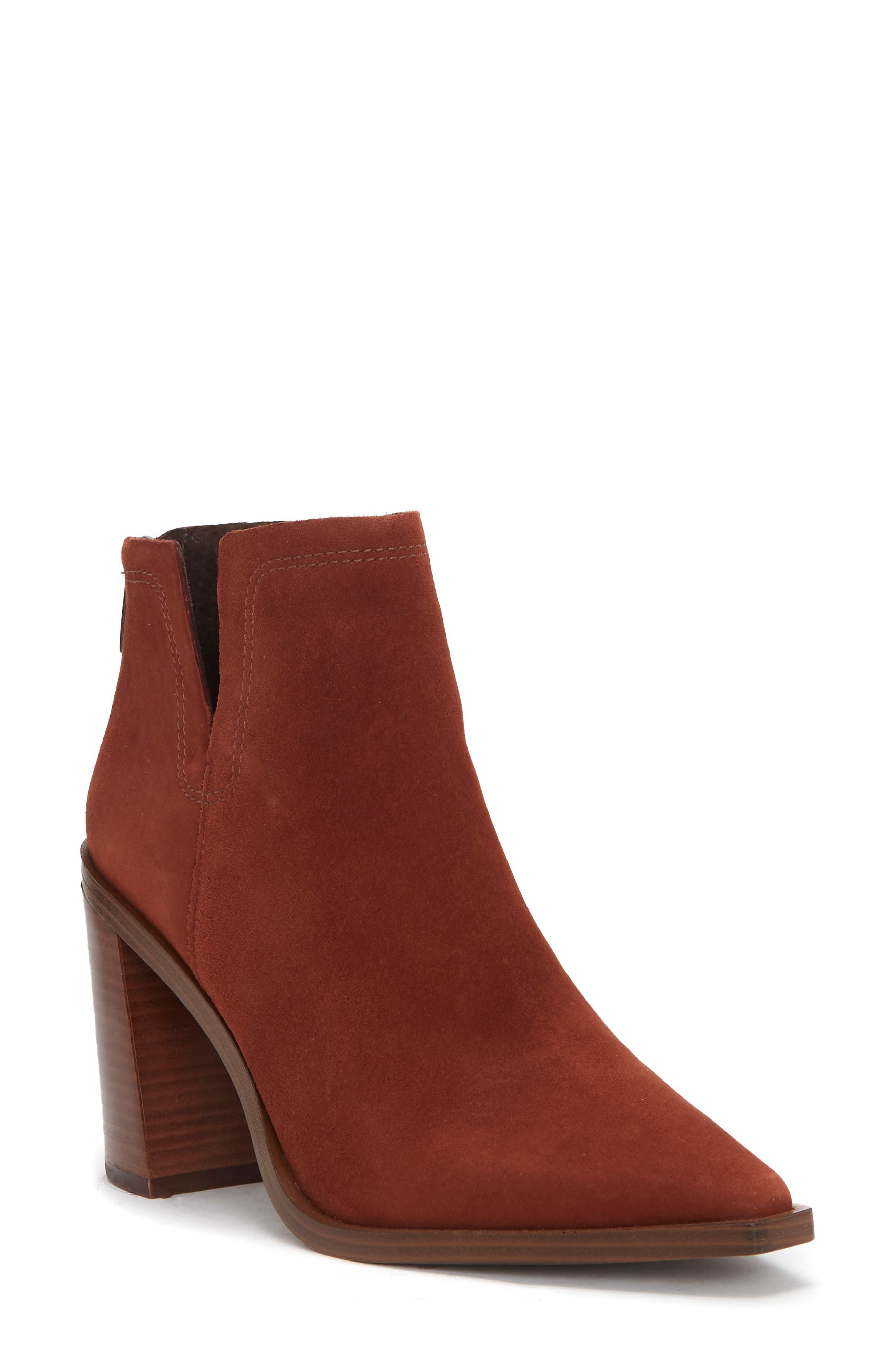 Welland Bootie, Main, color, CHOCOLATE SUEDE