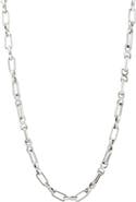 SAVVY CIE JEWELS Elongated Link Chain Necklace