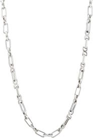 SAVVY CIE JEWELS Elongated Link Chain Necklace