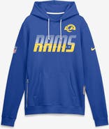 Nike Men's Nike Royal Los Angeles Rams Sideline Standard Issue Top Prospect Dri-FIT Hoodie