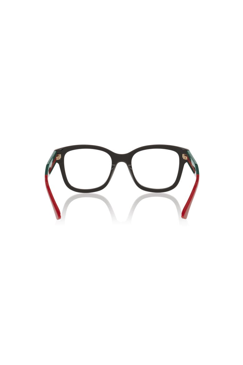 51mm Rectangle optical glasses, Alternate, color, Black