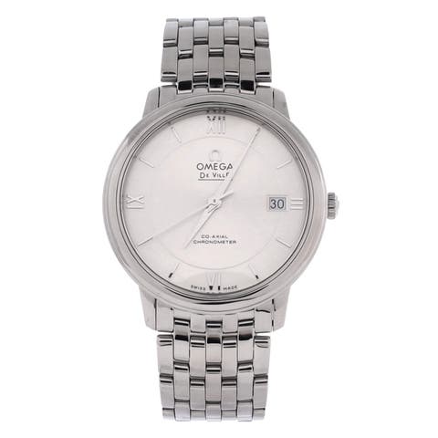 De Ville Prestige Co-Axial Chronometer Automatic Watch Stainless Steel 37