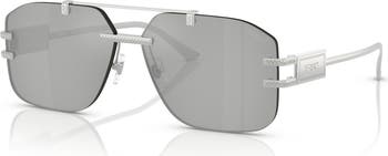 60mm Rectangular Sunglasses