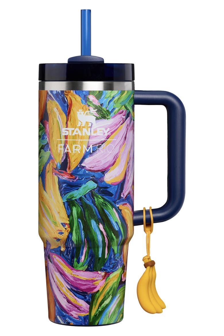 The Quencher H2.0 FlowState 30-Ounce Tumbler, Main, color, FARM RIO PAINTED BANANAS