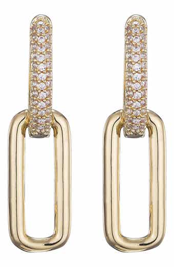 Adornia Crystal Single Drop Earrings