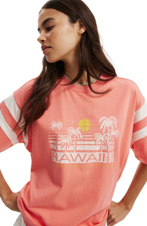 COTTON ON SUPER OVERSIZED GRAPHIC TEE 