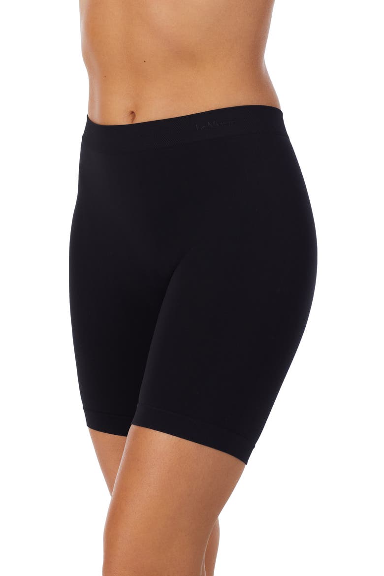 Seamless Comfort Bike Shorts, Main, color, BLACK
