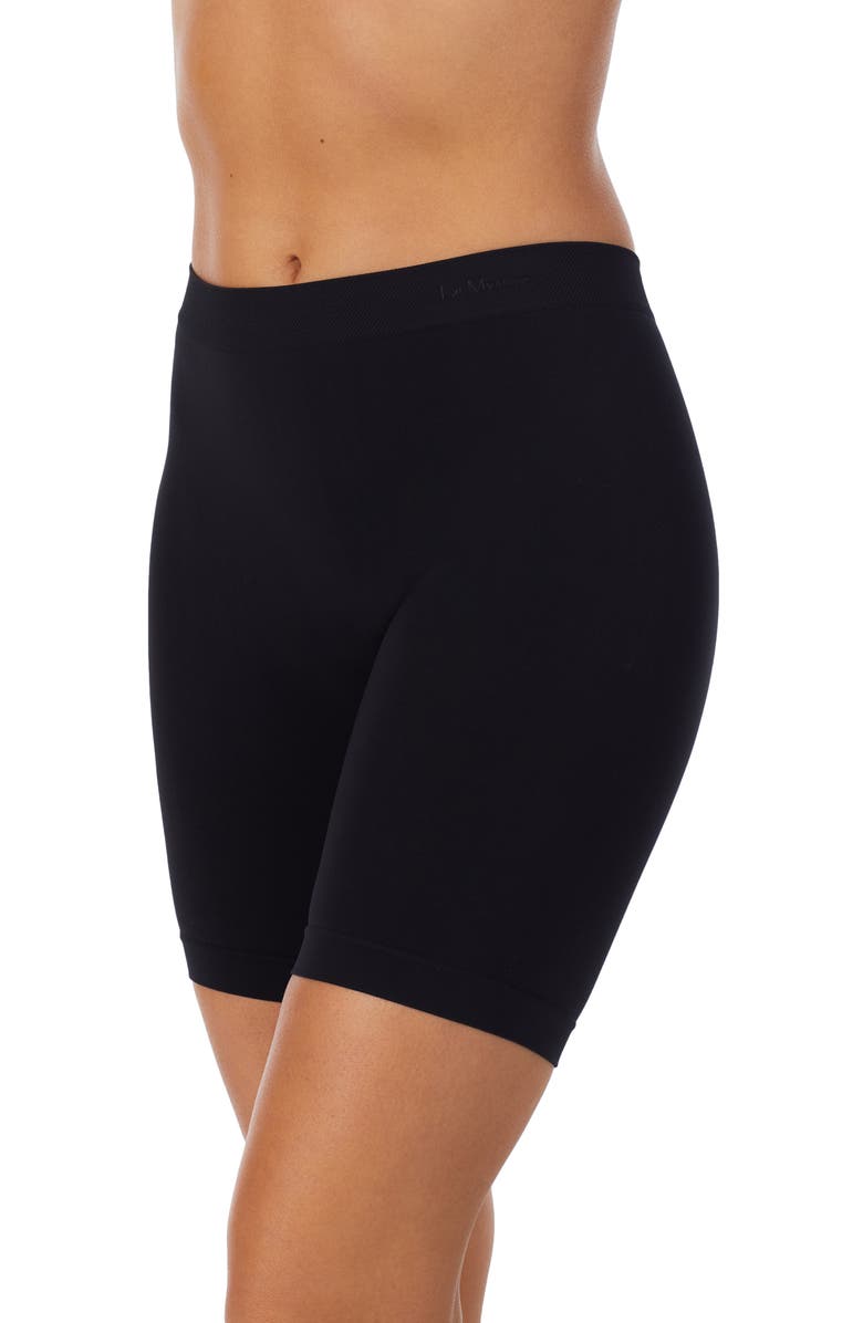 Le Mystère Seamless Comfort Bike Shorts, Main, color, Black
