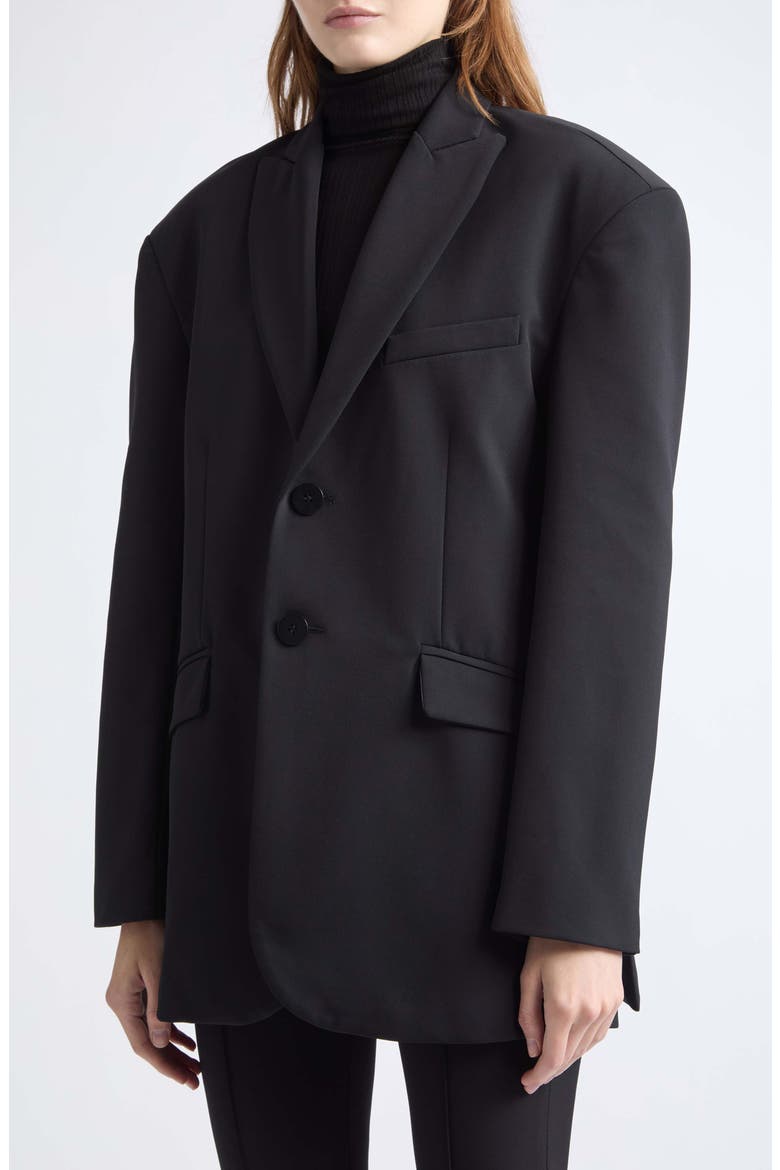 The Oversized Blazer, Alternate, color, BLACK
