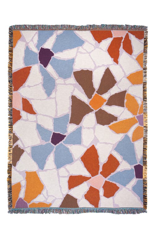Slowdown Studio Woven Throw Blanket In Multi