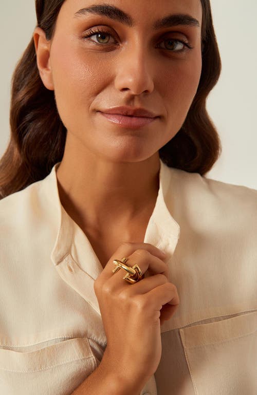 Cxc Hippodrome Ring In Gold