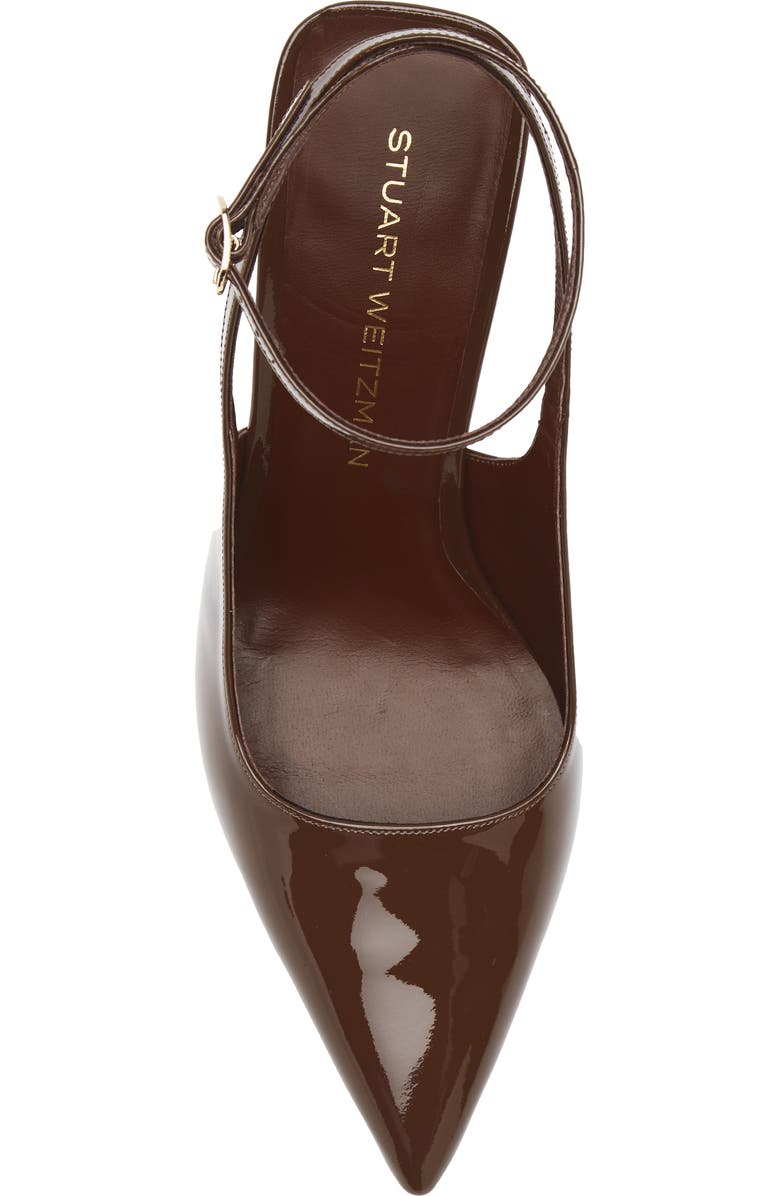 Stuart Weitzman Vinnie 85 Strap Pump, Alternate, color, Walnut
